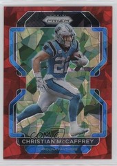 2021 Panini Prizm Red Ice Prizm Christian McCaffrey #315 1hf1