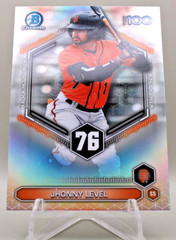 2026 Bowman Chrome Scouts Top 100 Prospects – Jhonny Level #BTP-76 Giants