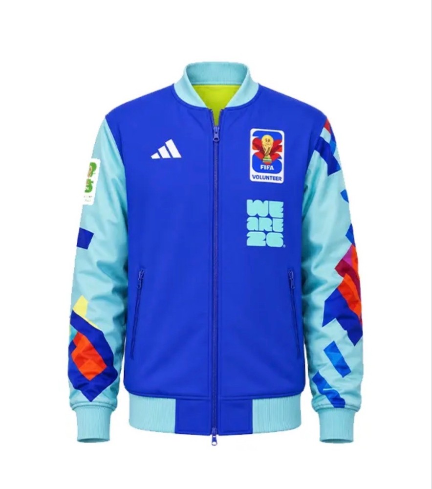 Adidas 2026 FIFA World Cup Jacket Full Zip Windbreaker Adult M,L,Xl,2x,3x