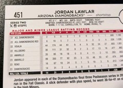 2024 Topps Series 2 Baseball Jordan Lawlar Rookie #451 Arizona Diamondbacks