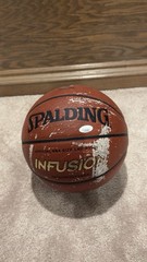 Kareem Abdul-Jabbar Signed Basketball JSA Authenticated Lakers HOF Autograph