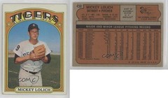 1972 Topps Mickey Lolich #450 0z0n