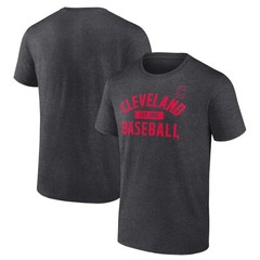 Men&rsquo;s Charcoal Cleveland Guardians Primary Pill T-Shirt