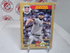 2022 Topps 35th Anniversary 1987 All Star #87AS-30 Clayton Kershaw LA Dodgers