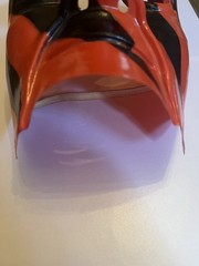 Rare 1998 WWF WWE Officially Licensed Kane Rigid Plastic Mask Vintage Undertaker