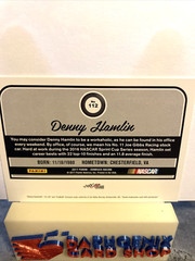 Denny Hamlin 2017 NASCAR Panini Donruss Duals #112