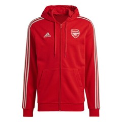 NWT Adidas Men&rsquo;s Arsenal FC DNA Full Zip Hooded Track Jacket HZ2070