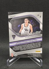 2025 Panini Prizm WNBA #6 Carla Leite RC Gold Ice Prizm /10 Rookie