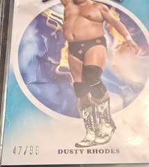 Topps 2025 Exalted WWE Dusty Rhodes Serial Numbered #21 47/99 Wrestling