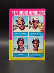 1975 Topps – 1975 Rookie Outfielders Jim Rice, Pepe Mangual, John Scott #616
