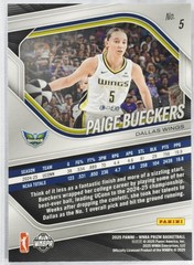 2025 Panini WNBA Prizm #5 Paige Buckers RC