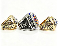 3PCS NY New York Knicks Championship Rings Set+Trophy W/ Display Box