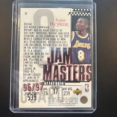 1997-98 Upper Deck UD3 – Jam Masters Kobe Bryant #19