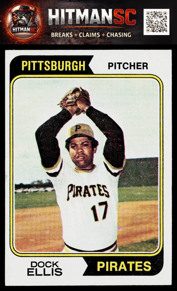 1974 Topps #145 Dock Ellis