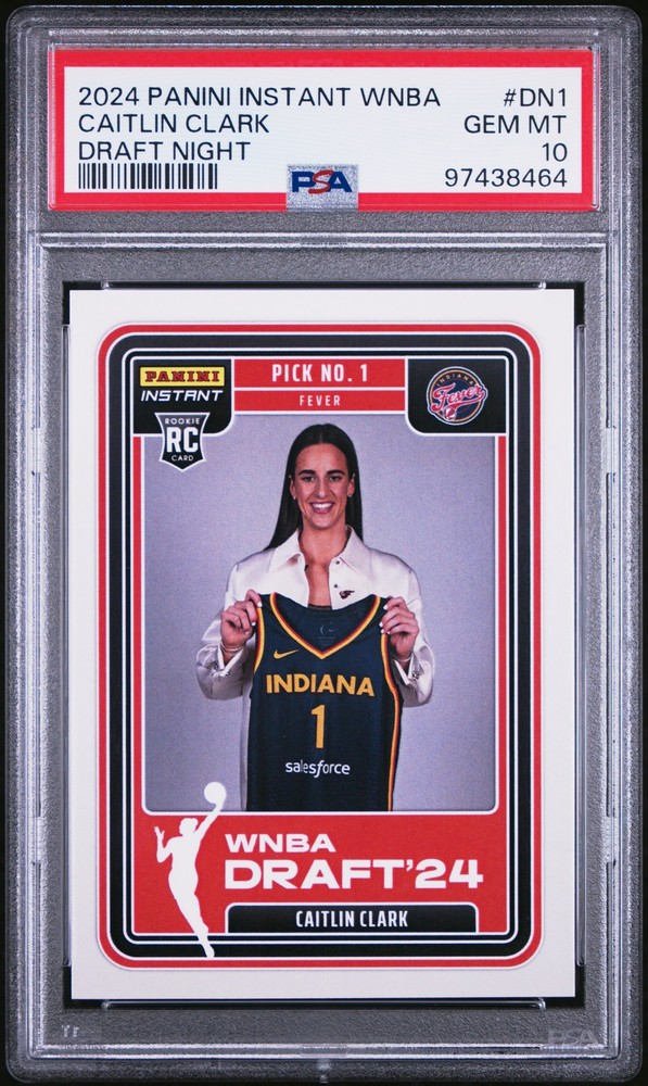 2024 PANINI INSTANT WNBA DRAFT NIGHT #DN1 CAITLIN CLARK PSA 10