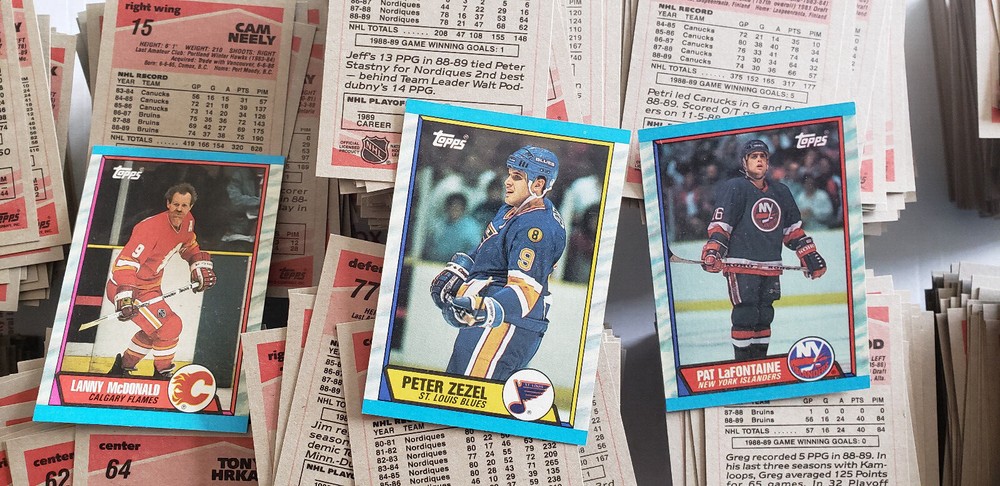 1989-90 Topps Hockey Cards 1-198 PICK CARD you COMPLETE YOUR SET 89/90 U choose
