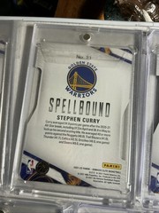 Stephen Curry Spellbound 2021 Donruss Elite Orange Full Set 👶🏽🐐📈