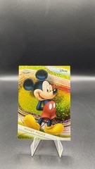 2025 Topps Chrome Disney #1 Mickey Mouse Gold Mini-Diamonds