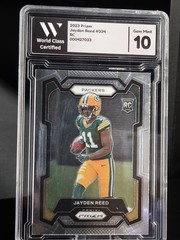 2023 Panini Prizm Jayden Reed Rookie Card (#334) (RC) GEM MINT 10