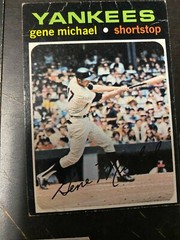 1971 Topps #483 Gene Michael – Yankees
