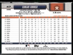 2026 Topps Chrome #47 Carlos Correa