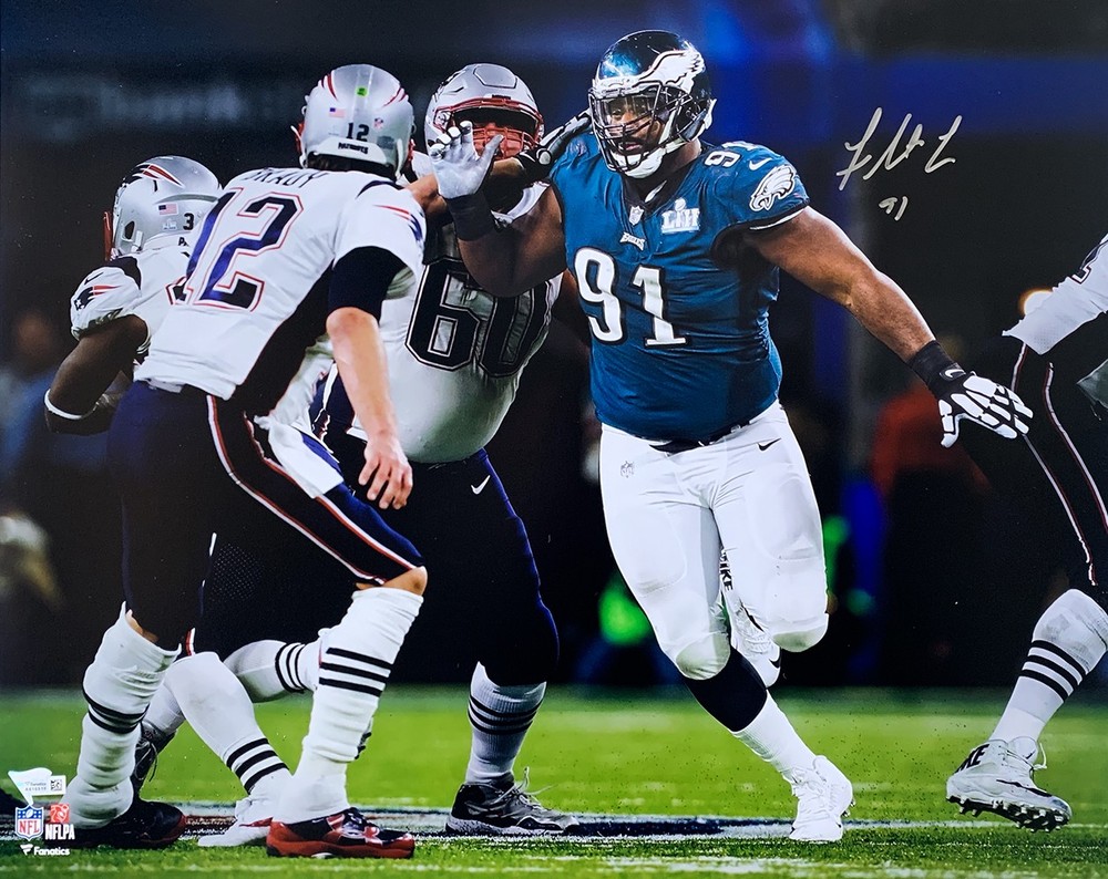Fletcher Cox Signed Philadelphia Eagles 16×20 Photo Fanatics