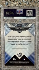 2018 Bowman JUAN SOTO Scouts Top 100 Chrome RC #BTP44 Mets Nationals Yanks PSA 9