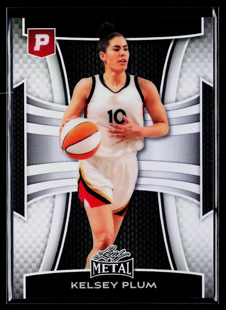 2025 Leaf Metal Pristine #303 Kelsey Plum Prismatic Silver /50