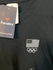 Fanatics – Men&rsquo;s Size Large – Team USA 2024 Olympics Logo T-Shirt