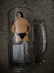 1985 WWF Titan Sports Collectible Beer Mug André the Giant