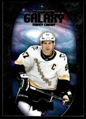 Sidney Crosby 2021-22 Skybox Metal Universe Championship Galaxy #CG-1 Pittsburgh