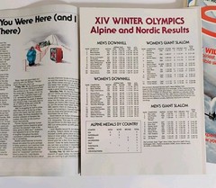 Ski Magazine 1984 Lot (6) XIV Olympic Specials Poster 85 Buyers Guide Mahre