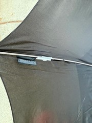 Pebble Beach 1919 Logo Golf Umbrella Black and Gray Large Vented 58&Prime; Shed Rain