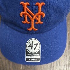 Men&rsquo;s &rsquo;47 Royal New York Mets Cooperstown Collection Franchise Fitted Hat XL