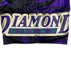 Rare Arizona Diamondbacks Custom Handmade Bespoke Big Logo AOP Shorts Mens Large
