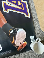 Kobe Bryant Fathead Los Angeles Lakers Life-Size Wall Decal 50×77 New 2012
