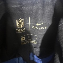 Seattle Seahawks Pullover Mens Medium Blue NFL On Field Dri Fit Quarter Zip Nike