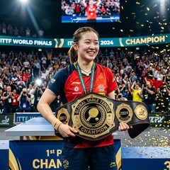 Custom Table Tennis Championship Belt Ping Pong Tournament Winner MVP Award