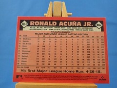 Ronald Acuna Jr Topps Chrome 2021 1986 86BC-3