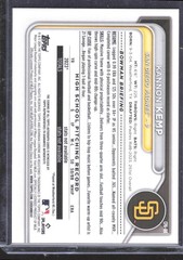 2024 1st Bowman Chrome Kannon Kemp Sparkle Auto /299 #CPA-KK