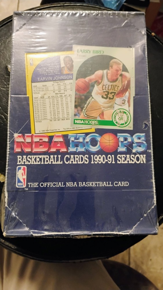 1990-91 Hoops Series 1 Basketball Box