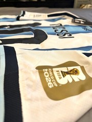 Authentic Argentina Home Messi #10 World Cup Final Match Print XL BNWT