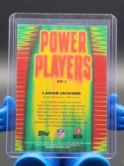 2025 Topps Chrome #PP-1 Lamar Jackson Power Players