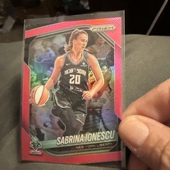 2025 Panini Prizm WNBA – Sabrina Ionescu #19 Pink Prizm /175