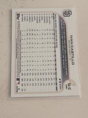 2022 Topps Chrome Ivan Castillo RC Rookie Auto #RA-IC San Diego Padres
