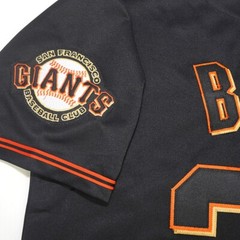 Barry Bonds San Francisco Giants Men&rsquo;s Alternate Black Jersey w/ Team Patch