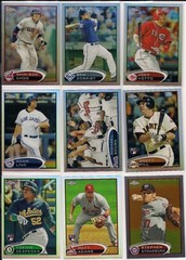 2012 Topps Chrome Refractor parallels Orange Blue Xfractor Purple pick your card