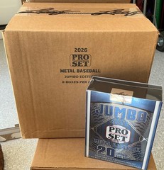 2026 Leaf Pro Set Metal Baseball Jumbo Box Factory Sealed New