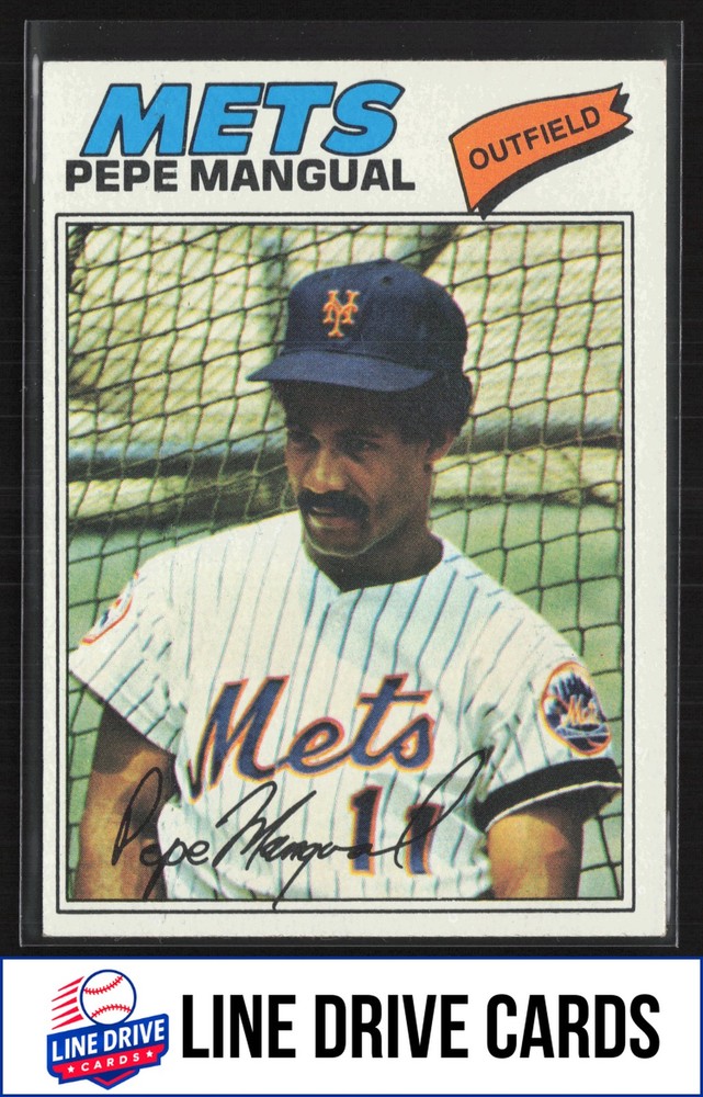 1977 Topps #552 Pepe Mangual New York Mets EX