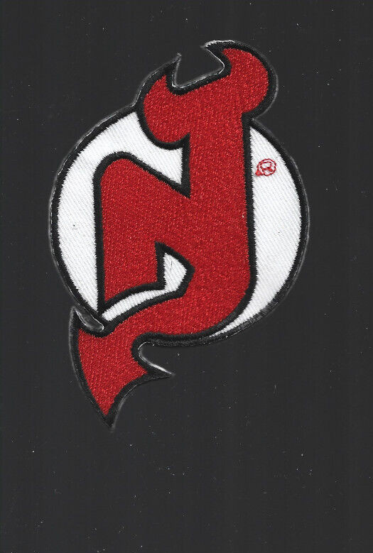 NEW 2 1/2 x 4&prime; New Jersey Devils IRON ON PATCH FREE SHIPPING